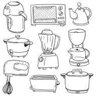 Electric appliances collection