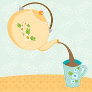 Sketchy Teapot Scene