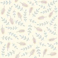 Branches and leafs pattern