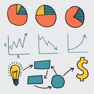 Doodle graphs and charts