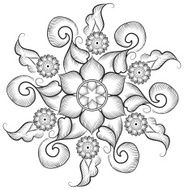 Flower Mandala N3