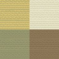 Hand drawn Seamless ornament backgrounds