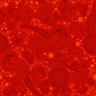 Beautiful Seamless Paisley Doodle Background
