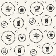 Seamless background coffee theme for restaurant or cafe N2