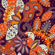Seamless pattern &quot;Sunny flowers&quot;
