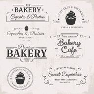 Vintage bakery labels N2