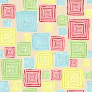 Squares seamless pattern N2