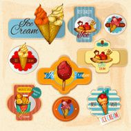 Ice Cream Labels