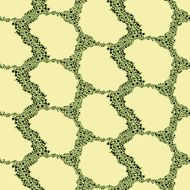 Seamless abstract snake pattern