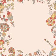 Flower pattern hand-drawn cute doodle N7