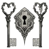 Scratched Keys &amp; Keyhole