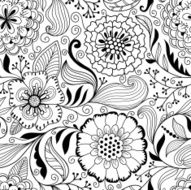 Seamless Floral Pattern N221