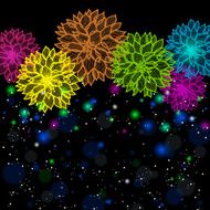 abstract floral background N25