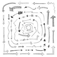 Hand Drawn Arrows N35
