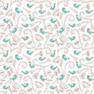 floral seamless pattern N135