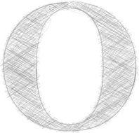 Freehand Typography Letter o N5