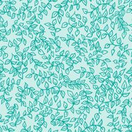 Vector seamless hand drawn natural background pattern N2
