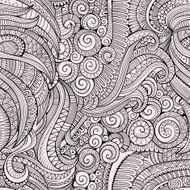 ornamental seamless pattern
