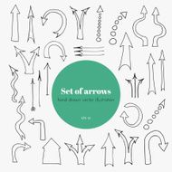 Set of arrows N19