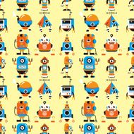 seamless robot pattern N12