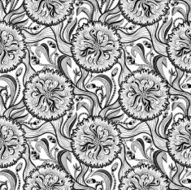 Seamless Floral Pattern N222
