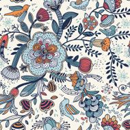 Vector seamless floral pattern N212
