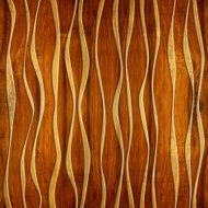 Abstract decorative paneling - seamless background waves decor N20