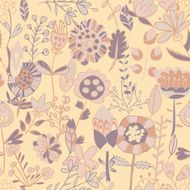 Flower pattern seamless texture N7