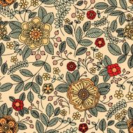 Vintage flower N3
