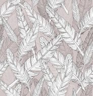 Abstract seamless feather pattern