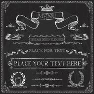 vintage frames and design elements N13