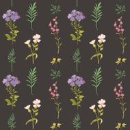 Floral Background - Seamless pattern watercolor style N2