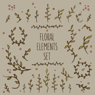 08 flower elements set 3