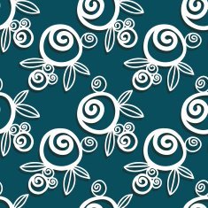 Seamless pattern with flowers N18