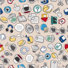 seamless web pattern N15