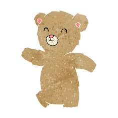 Cute Cartoon Teddy Bear N59