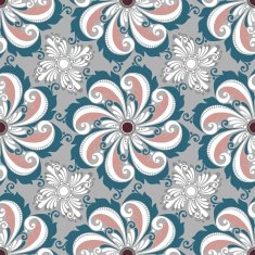 Seamless Ornate Abstract Pattern N50
