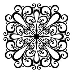 Beautiful Deco Square (Vector) N7