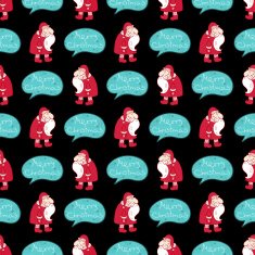 Christmas vector seamless pattern N5
