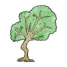 Cartoon Tree N280