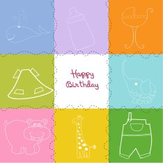happy birthday greeting card N70