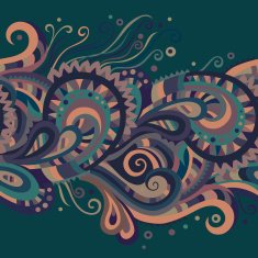 Decorative floral pattern N6