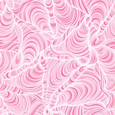 colorful seamless abstract hand-drawn pattern waves background N54