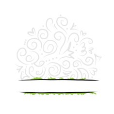 Abstract swirl background for your design
