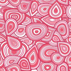 colorful seamless abstract hand-drawn pattern waves background N56