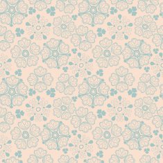 Seamless texture with flowers N56