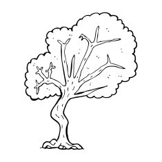Cartoon Tree N281