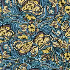 decorative floral seamless pattern N11