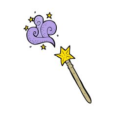Cartoon Magic Wand N129