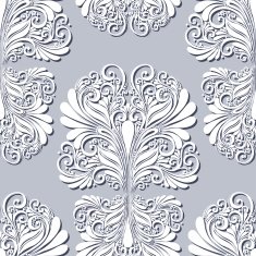 Seamless Ornate Pattern (Vector) N13